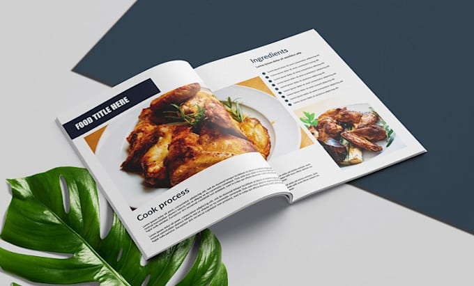 Gig Preview - Do professional cookbook recipes, design, formatting and ebook creation