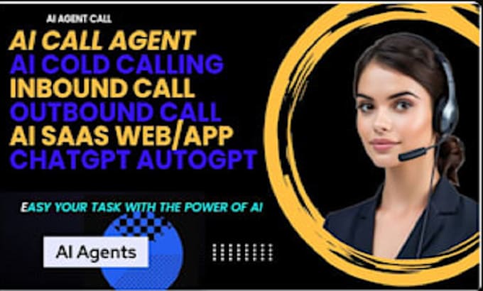 Gig Preview - Make ai calling agent,vapi,twilio,real estate ai agent,llm,ai assistant,nlp,voip