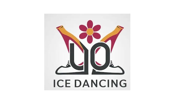 Gig Preview - Make ice dancing logo design graceful elegant and dynamic