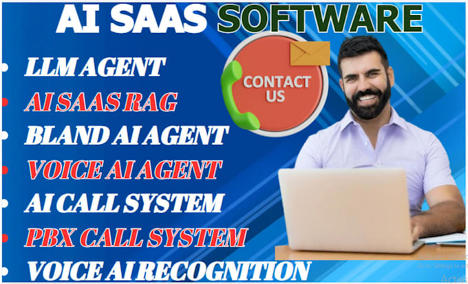 Bestseller - do ai saas software, ai recognition tech, saas websites chat agent sip trunk app