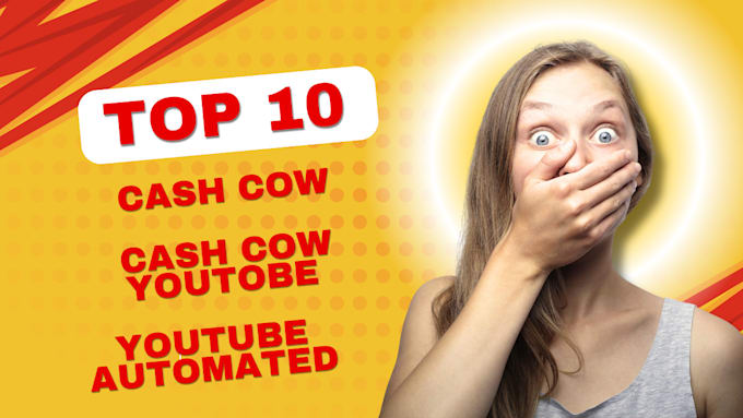 Gig Preview - Create automated cash cow videos cash cow youtube cash cow channel