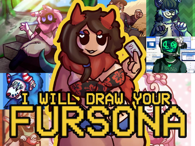 Bestseller - draw your fursona in my unique sfw or nsfw style