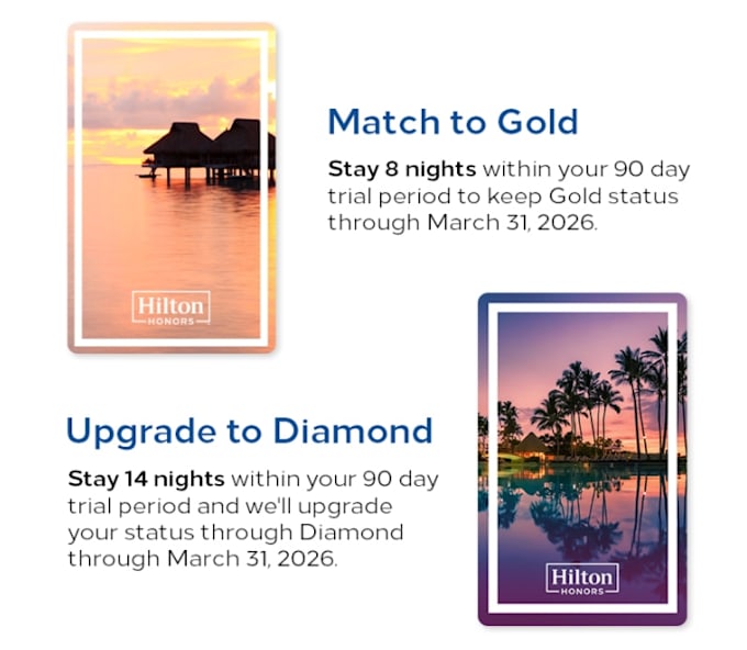 Gig Preview - Help you enroll hilton diamond challenge