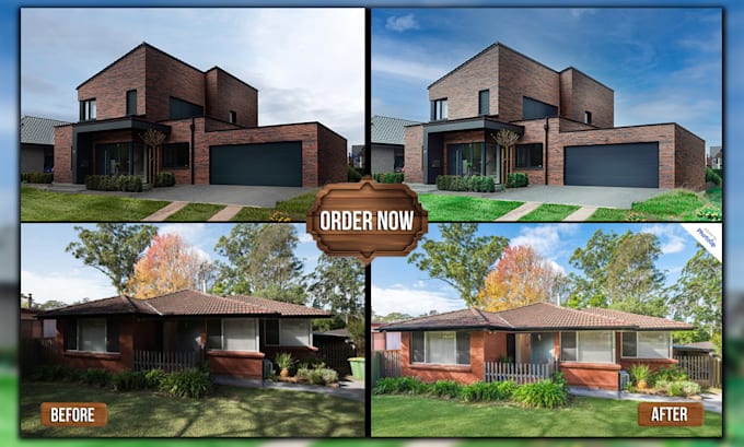 Gig Preview - Do real estate photo editing services professionally