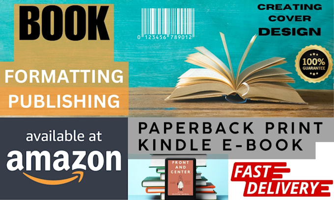 Gig Preview - Book formatting for amazon kdp paperback and kindle