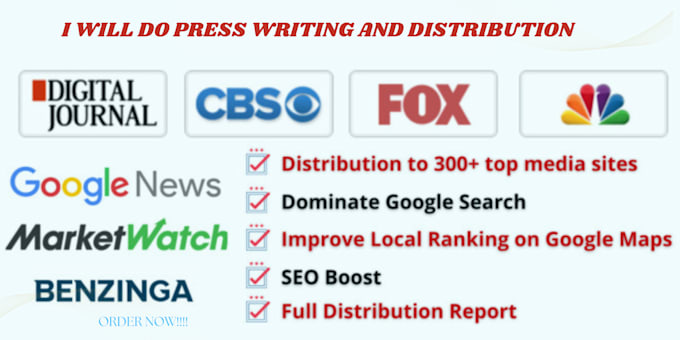 Gig Preview - Do press release writing, crypto PR, PR distribution, nft and blockchain PR