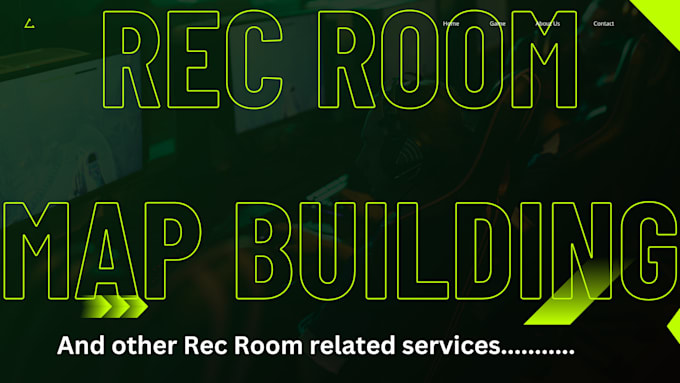 Gig Preview - Design and build a rec room map and designs that meets your standard