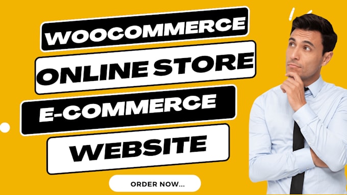 Gig Preview - Build a online woocommerce website ecommerce wordpress store