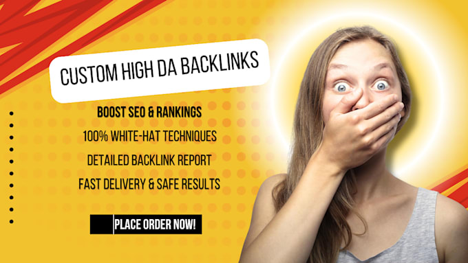 Gig Preview - Create high quality backlinks to boost your seo