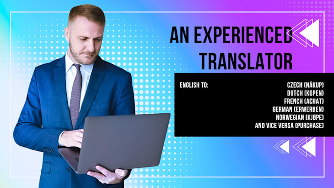 Gig Preview - Do language translation for your business