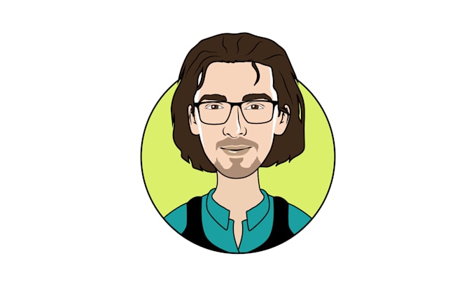 Gig Preview - Design unique vector portrait or avatar from photo