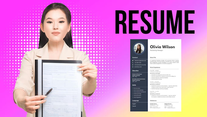 Gig Preview - Be your resume genius, resume writing service