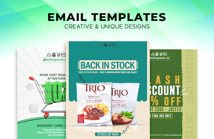 Bestseller - design creative email template