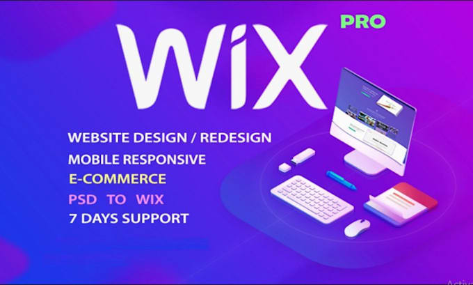 Gig Preview - Create and redesign a business website on wix