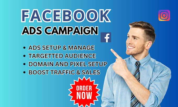 Gig Preview - Setup facebook and instagram ads for leads and sales