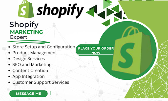 Gig Preview - Boost your shopify sales shopify ga4 design shopify marketing shopify SEO