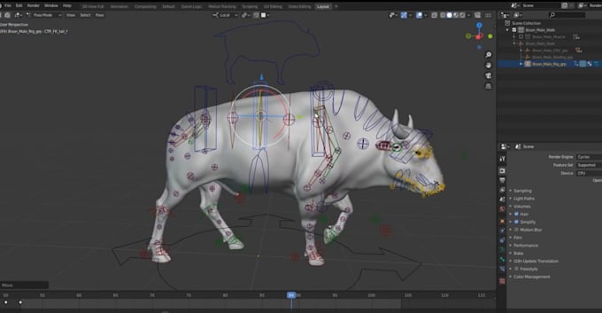 Gig Preview - Create and animate any 3d animal, 3d creatures animation, 3d character animation