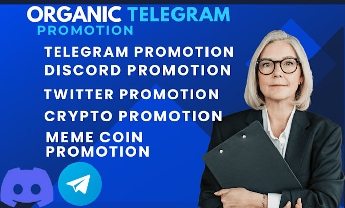 Gig Preview - Do discord promotion, crypto telegram promotion, discord mass dm