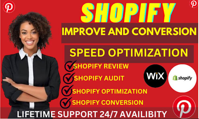 Gig Preview - Do shopify store speed optimization and product on page SEO