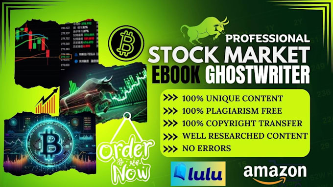 Gig Preview - Write stock market ebook forex trading optiontrading finance fintech lead magnet