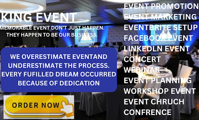 Gig Preview - Assist you in planning, marketing, and promoting your event