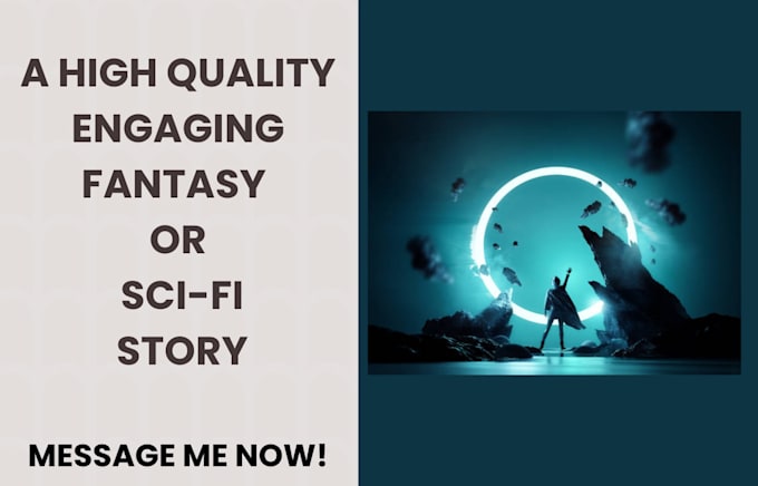 Gig Preview - Ghostwrite or rewrite your high quality fantasy scifi book