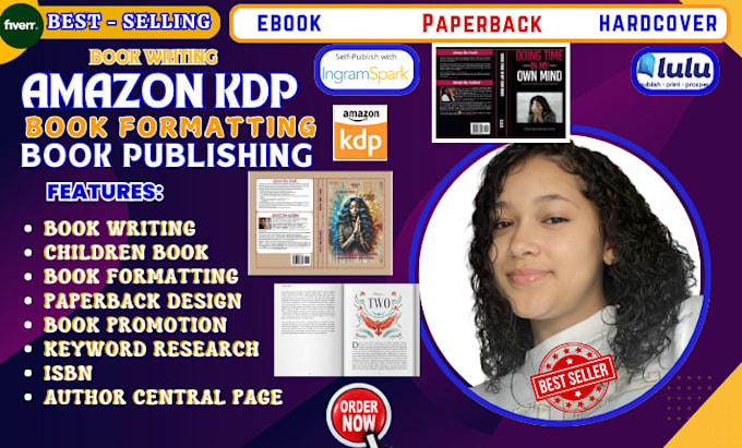 Bestseller - amazon kdp book publishing children book formatting book formatting ebook writer