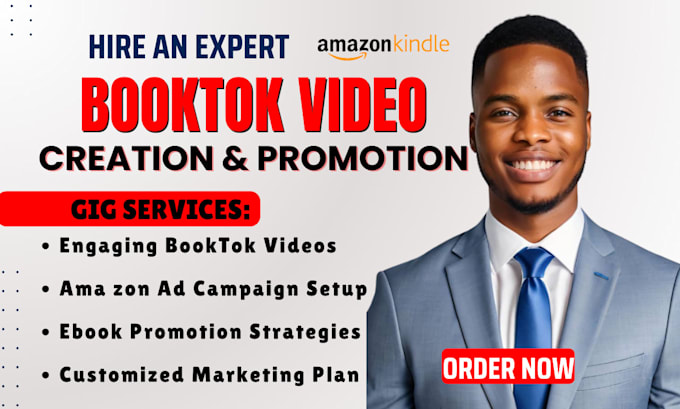 Gig Preview - Do booktok video, amazon kdp ads ebook promotion book advertising, kdp marketing