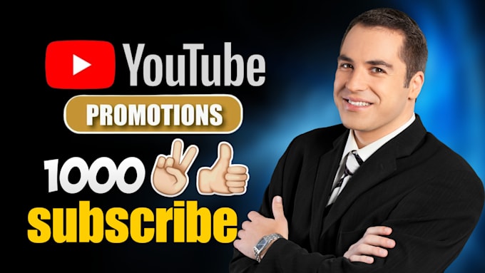 Gig Preview - Provide fast subscribes, watch time for youtube monetization