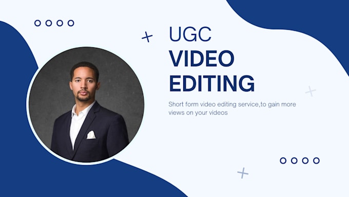 Gig Preview - Do professional video editing for ugc tiktok,youtube, facebook video edit