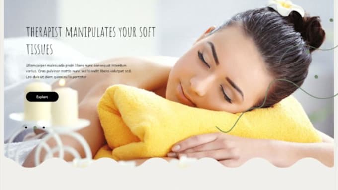 Bestseller - design a spa center website barbershop beauty solon website med aesthetic webs