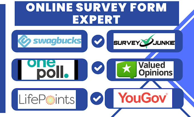 Gig Preview - Create branded survey swagbucks onepoll lifepoints valued opinions yougov