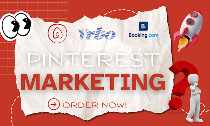 Gig Preview - Do pinterest marketing for your airbnb listing vrbo booking google my business