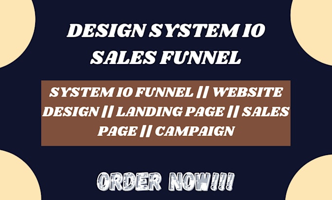 Bestseller - build system io sales funnel, website design, landing page, sales page