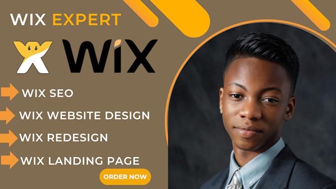 Bestseller - build wix website design wix website redesign landing page ecommerce online