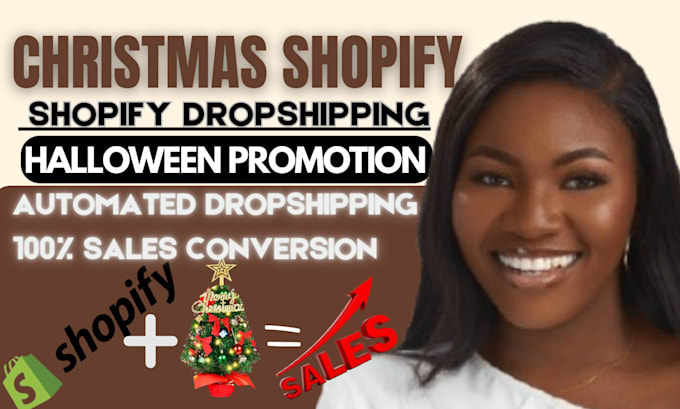 Gig Preview - Shopify christmas store sales funnel shopify store promotion store redesign