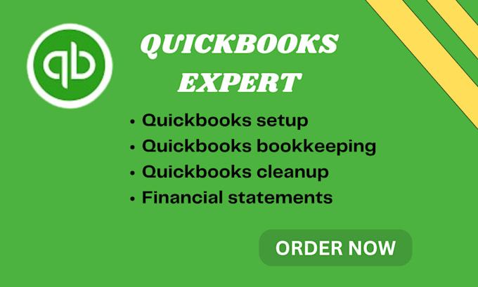 Gig Preview - Do setup, catch up, clean up, reconciliation and bookkeeping in quickbooks