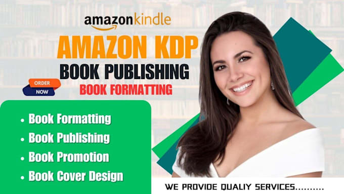 Gig Preview - Do amazon kindle book formatting children book publishing on amazon KDP