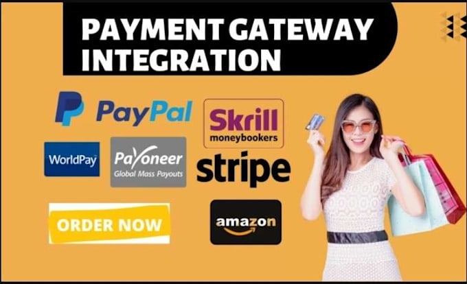 Gig Preview - Create verified payment integration, stripe, paypal, skrill, wise, payoneer