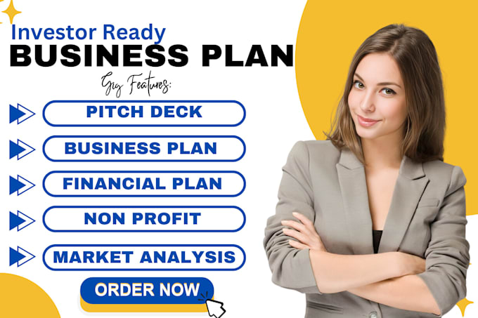 Gig Preview - Design a professional business plan for statups, growth and funding plan