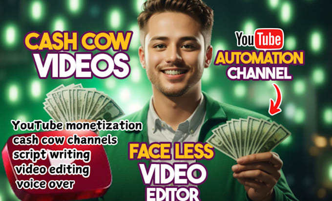 Bestseller - setup you tube automation channel business and create cash cow videos for