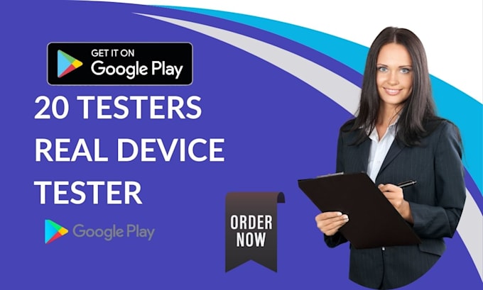 Gig Preview - 20 testers google play closed testing, 20 testers android app, 20 app tester