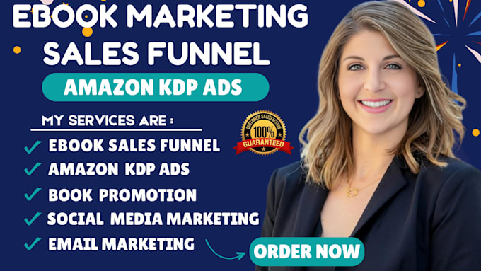 Bestseller - do ebook marketing sales funnel, ebook promotion, amazon kdp ads book publishing