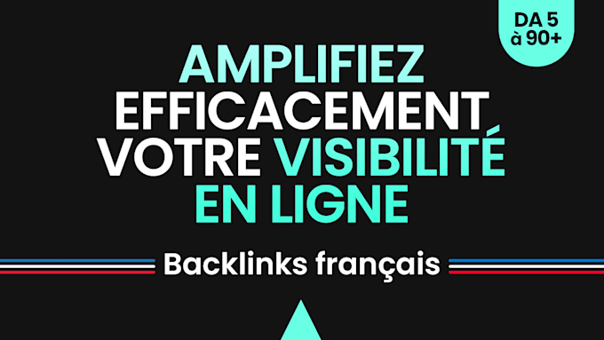 Gig Preview - Boost your SEO with premium french doffolow backlinks