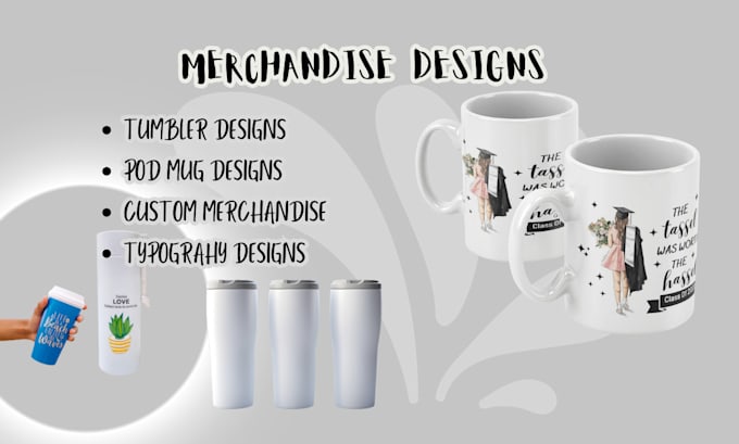 Bestseller - create designs for mugs, tote bags, and other pod products