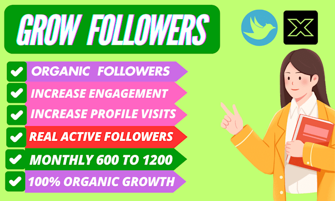 Bestseller - do superfast x twitter organic followers growth