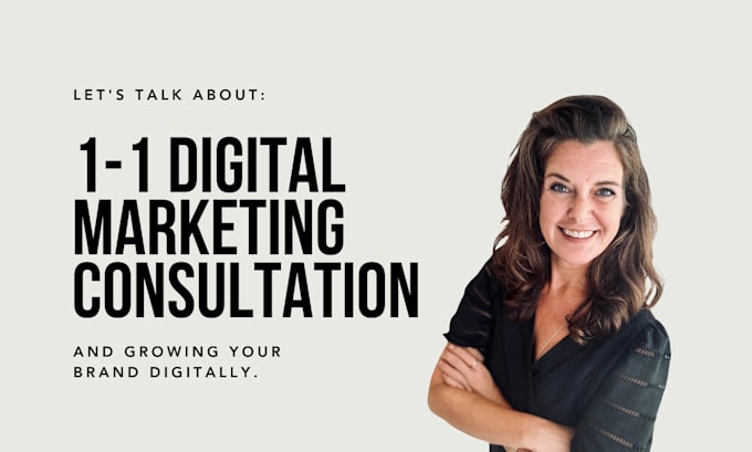 Bestseller - give a digital marketing consultation