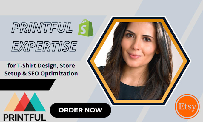 Gig Preview - Transform your store with unique print on demand designs