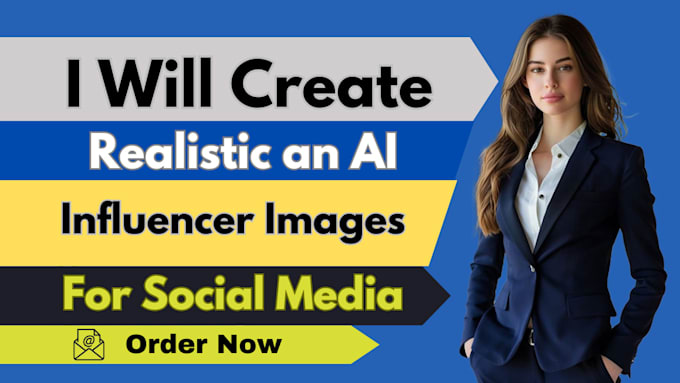 Gig Preview - Create realistic an ai influencer images for social media