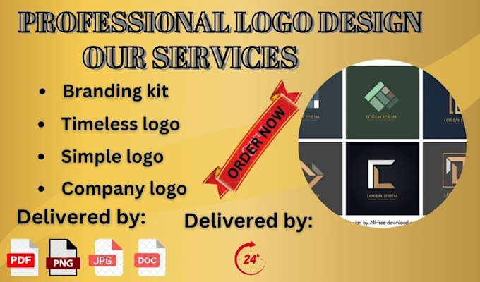 Gig Preview - Make a profeesional business logo design